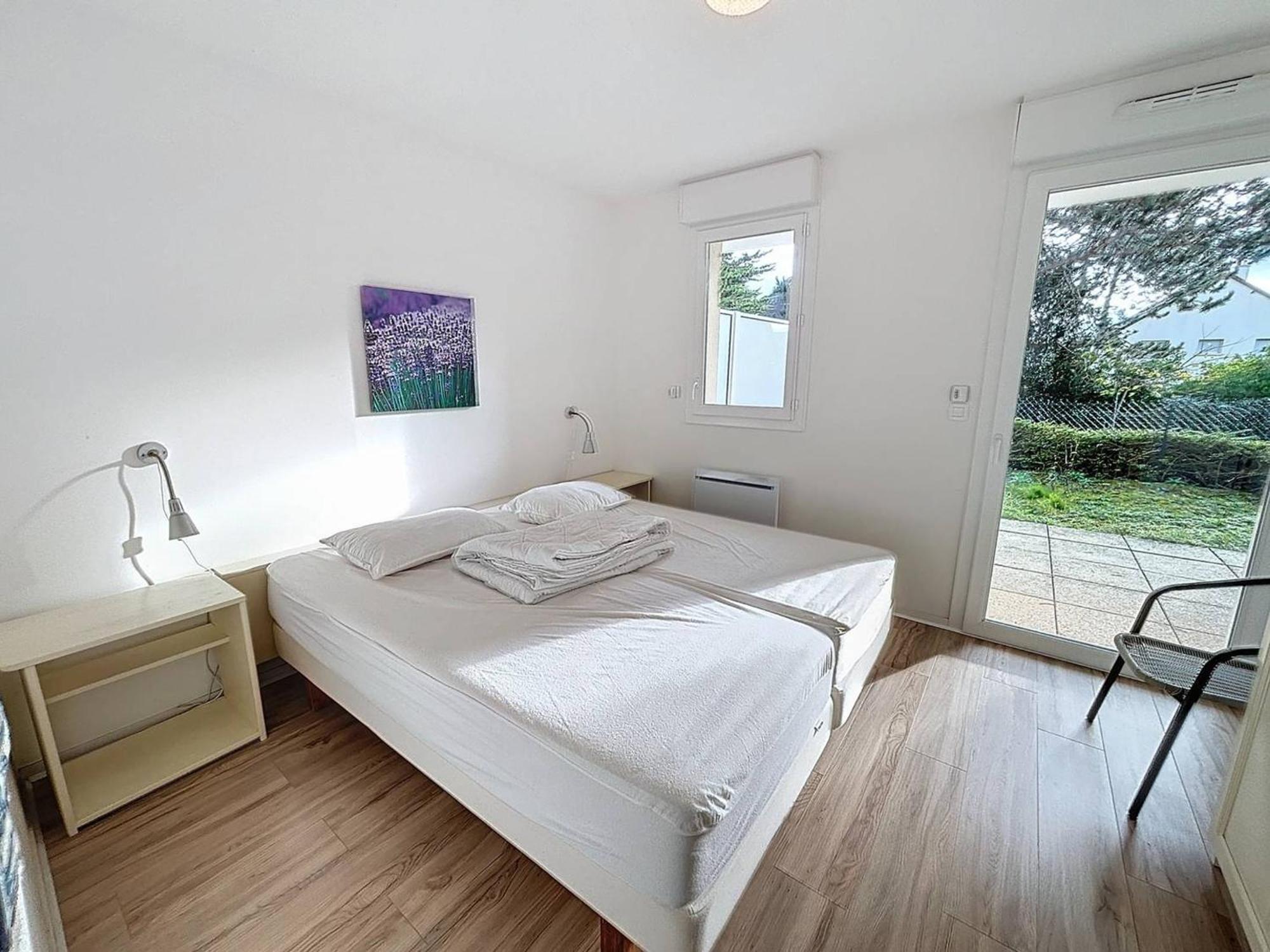 Appartement Rez-De-Jardin, Front De Mer, 4 Pers, Calme, Wifi Gratuit - Fr-1-465-46 Мервиль-Франсвиль Экстерьер фото