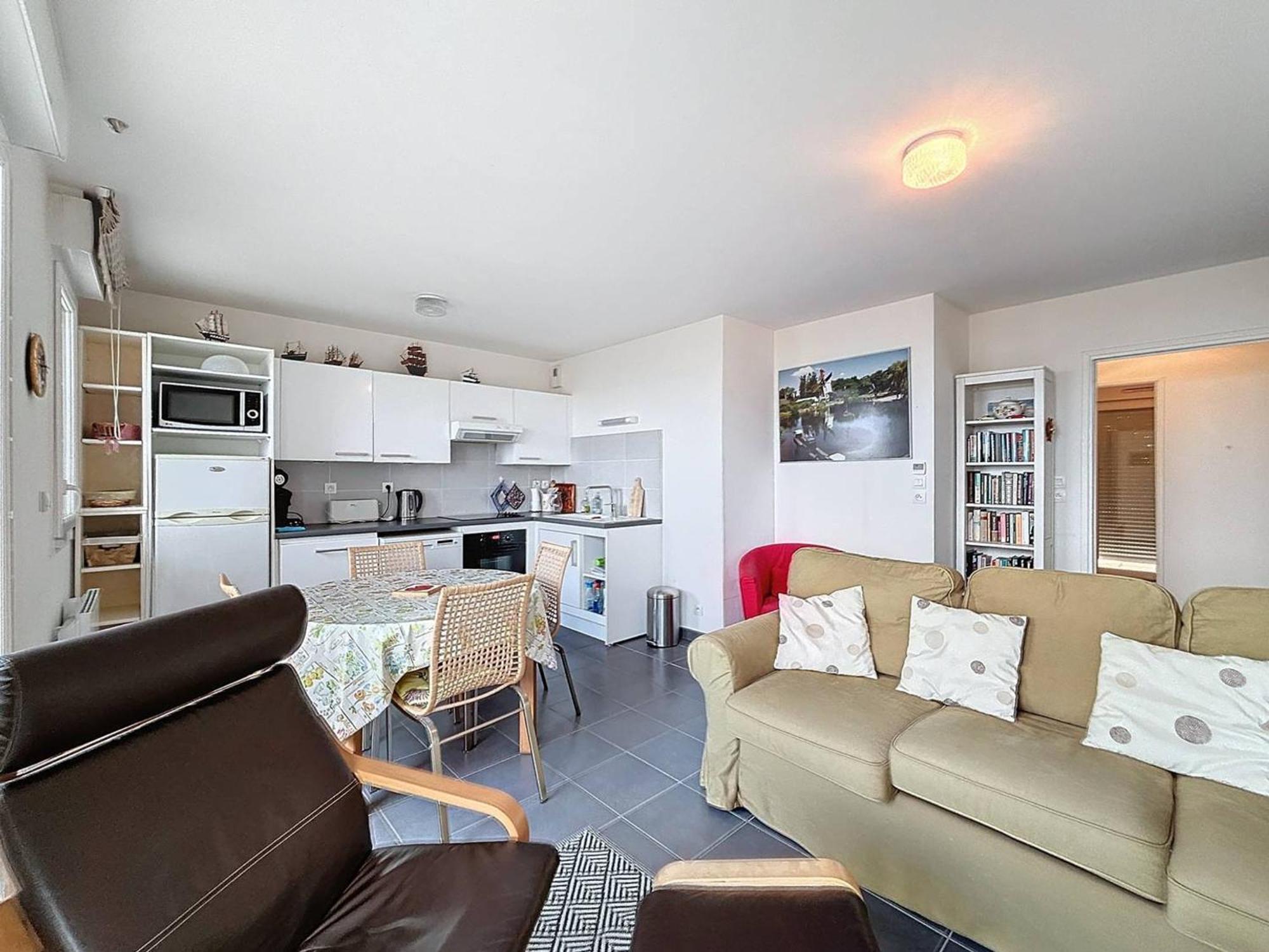 Appartement Rez-De-Jardin, Front De Mer, 4 Pers, Calme, Wifi Gratuit - Fr-1-465-46 Мервиль-Франсвиль Экстерьер фото