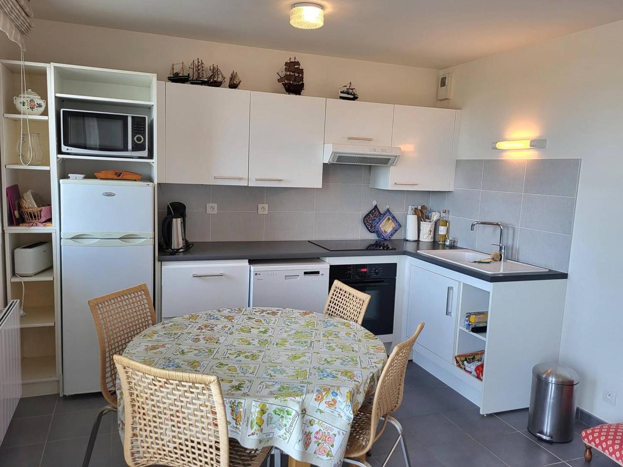 Appartement Rez-De-Jardin, Front De Mer, 4 Pers, Calme, Wifi Gratuit - Fr-1-465-46 Мервиль-Франсвиль Экстерьер фото
